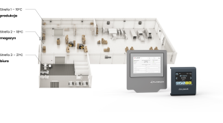 Sterowanie FLOWAIR SYSTEM i T-box dla stref hali